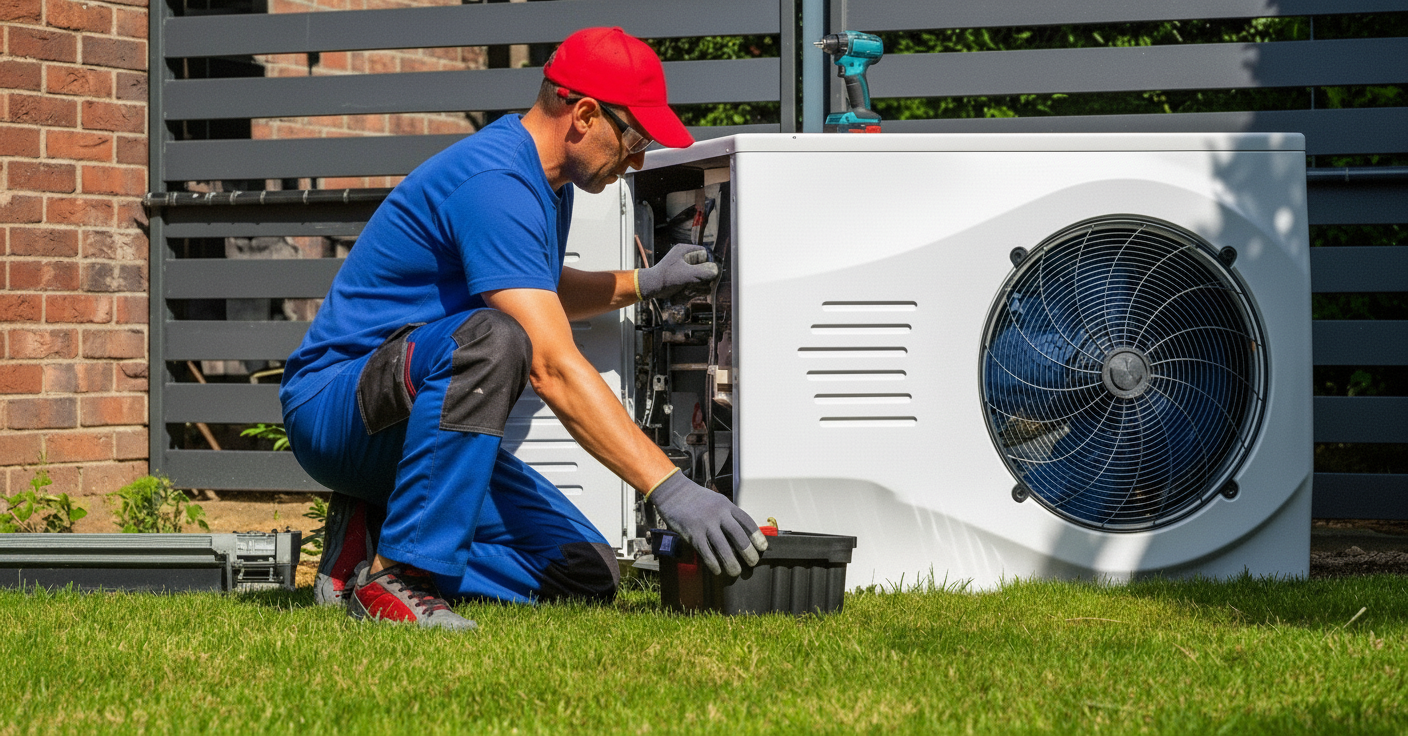Installation d’une pompe à chaleur chez un particulier